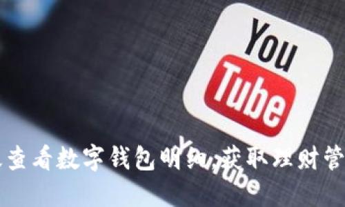 如何高效查看数字钱包明细,获取理财管理新视角